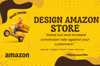 design amazon store and storefront design for you