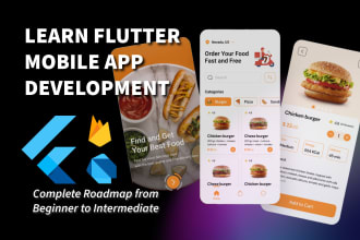 teach flutter, dart and firebase