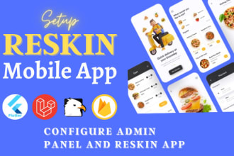 reskin app, flutter and laravel, react, 6ammart, codecanyon, bug fix, stackfood