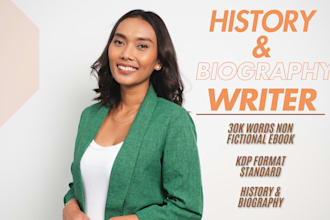 be your history ghostwriter history and biography ebook writer