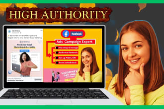 be your facebook ads expert, ads camping manager or social media specialist