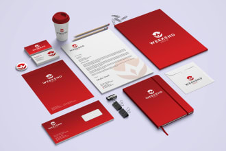 design business card, letterhead and stationery items