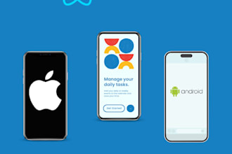 develop mobile app for android and IOS with react native