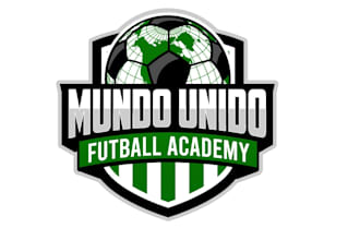 make a football logo or icon design for your brand