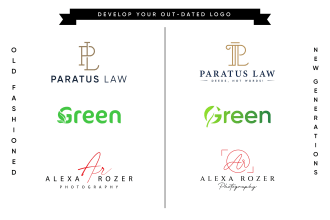 develop your old fashioned logo