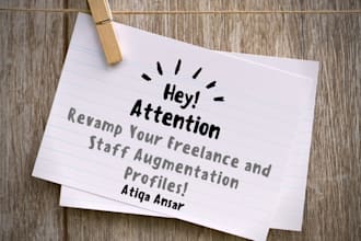 do craft and revamp your freelance and staff augmentation profiles