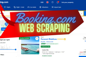 do booking com web scraping
