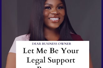 draft and review legal documents and policies