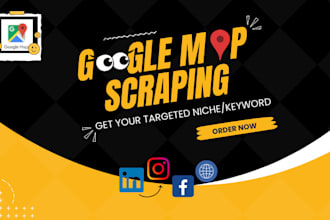 gather b2b leads by scraping data from google maps