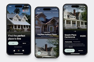 build a real estate app, estate app travel app, booking app, hotel booking app