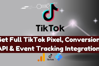set up tiktok pixel, server side event tracking with GTM for accurate data in24h