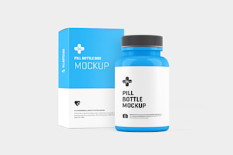 make a professional 3d mockup of your product