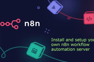 install and setup self hosted n8n workflow automation server