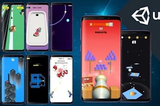 create a 2d mobile game using unity