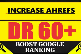 increase domain rating dr 60 plus
