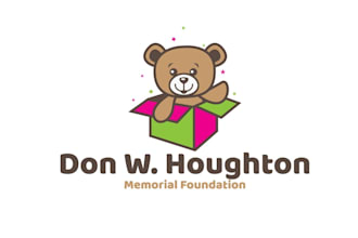 design good looking colorful charity logo