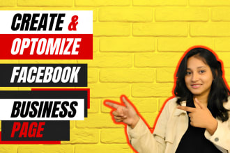 do facebook page create and setup, social media manager
