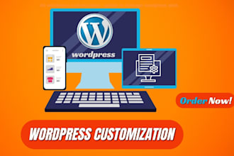do wordpress customization, update or manage wordpress sites