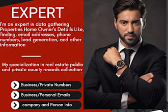 provide real estate leads and property data collection