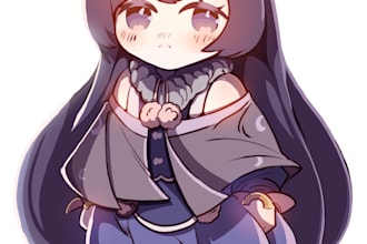 make you the perfect chibi illustration