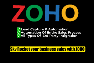 set up and automate zoho CRM, one, forms, campaigns