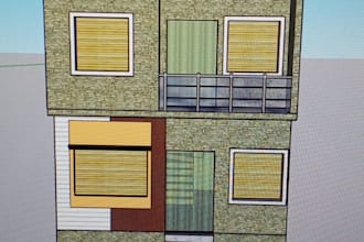 convert your 2d plan into a 3d house plan and render it