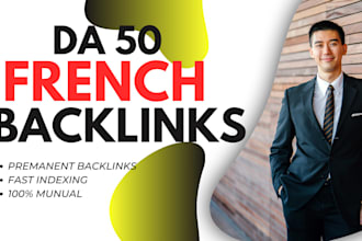 provide french link building with high da dofollow french SEO backlinks