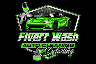 do 3d auto detailing, automotive, car wash, auto repair, mobile detailing logo