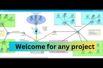 do packet tracer, gns3, ccna, ccnp and computer networking projects
