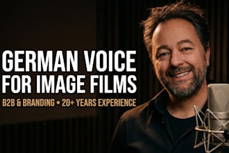 record a premium corporate german voice over