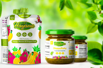 product label design, cbd oil and supplement label design