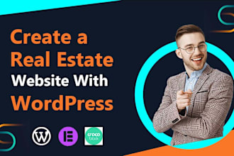 build real estate website, investor website and luxury website by wordpress