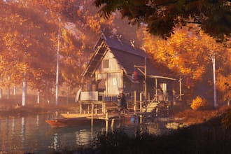 create fantasy 3d concept art
