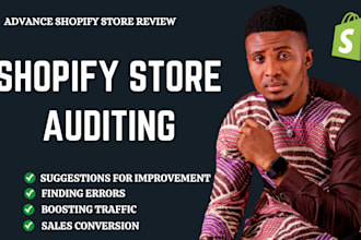 audit, review, and optimize your shopify dropshipping store