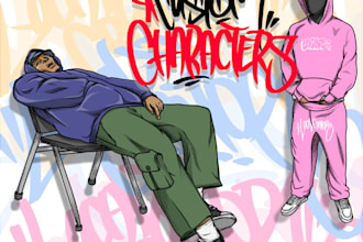 create custom character arts