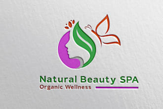 do fascinating healthcare, wellness, medical, coaching, dental, yoga logo
