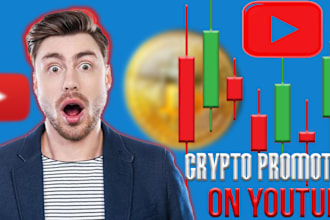promote your crypto project on my youtube channel,nft, token