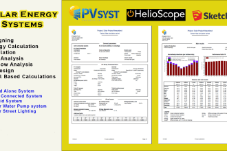 design solar energy system using pvsol, pvsyst and helioscope