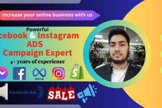 setup facebook ads campaign and instagram ad fb advertising target at audience
