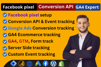 google ads conversion tracking setup ga4 analytics facebook pixel conversion api