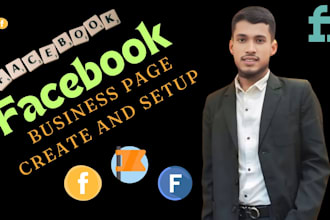 do facebook business page setup, fb fan page, and social media setup