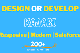 create kajabi websites, landing pages, and email sequences