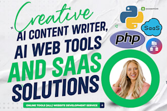 create ai platform saas web tools