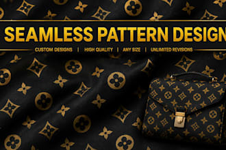 do seamless luxury monogram patterns for your fashion brand