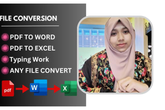 do any file conversion to other file format,pdf,image,jpg