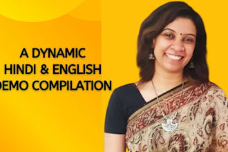 record in hindi and indian english voice overs