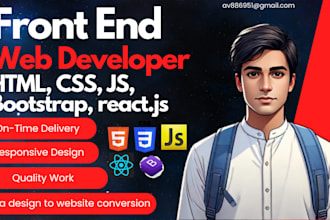 front end web developer from india