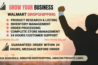 do walmart dropshipping wfs and walmart store managment as VA