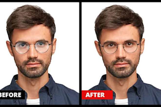 remove reflection and glare from glasses