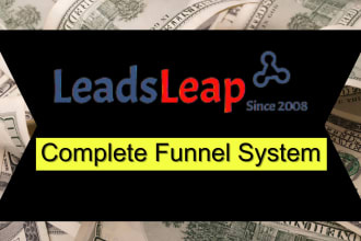 build an affiliate marketing system on leadsleap